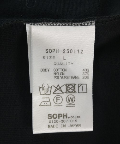 SOPHNET.（ソフネット）Tシャツ・カットソー 黒 サイズ:L メンズ/2200717268450