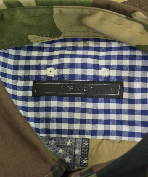 SOPHNET.（ソフネット）カジュアルシャツ カーキ サイズ:S メンズ/2200721381107