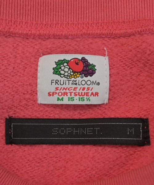 SOPHNET.（ソフネット）スウェット ピンク サイズ:M メンズ/2200719351075