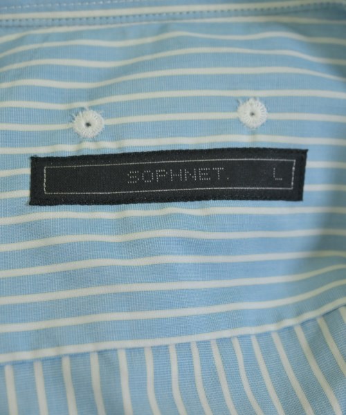SOPHNET.（ソフネット）カジュアルシャツ 青 サイズ:L メンズ/2200723233046