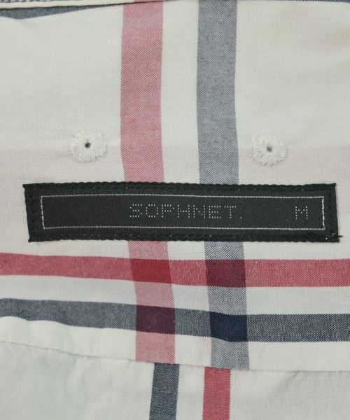 SOPHNET.（ソフネット）カジュアルシャツ 白 サイズ:M メンズ/2200725223199