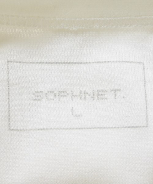 SOPHNET.（ソフネット）Tシャツ・カットソー 白 サイズ:L メンズ/2200685279069