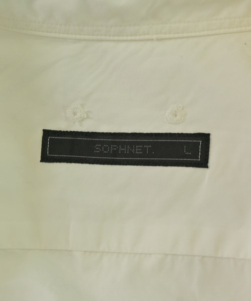 SOPHNET.（ソフネット）カジュアルシャツ 白 サイズ:L メンズ/2200688800062