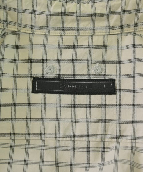 SOPHNET.（ソフネット）カジュアルシャツ ベージュ サイズ:L メンズ/2200688800086