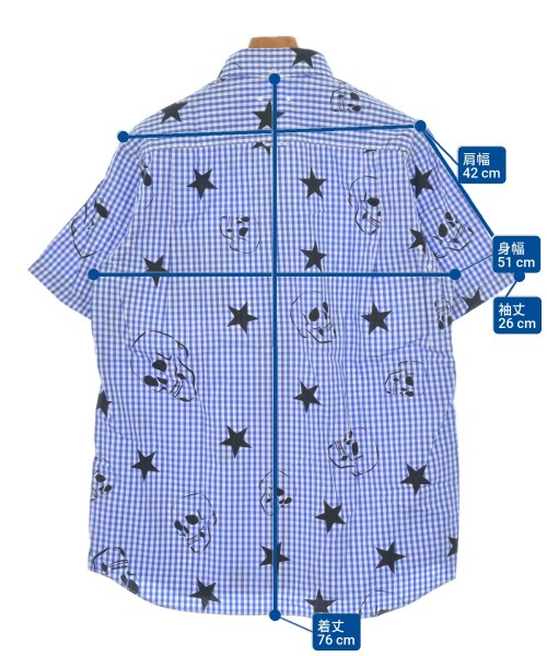 SOPHNET.（ソフネット）カジュアルシャツ 青 サイズ:XL メンズ/2200681936034