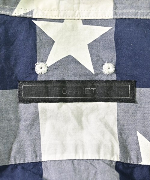 SOPHNET.（ソフネット）カジュアルシャツ 紺 サイズ:L メンズ/2200690885019