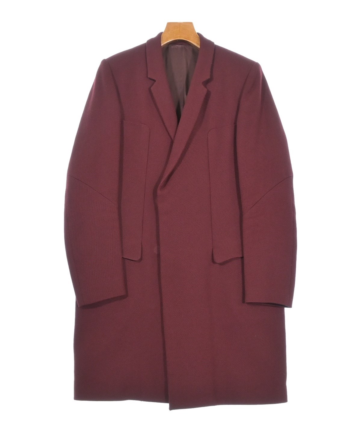 UNDERCOVERISM（アンダーカバイズム）チェスターコート 赤 サイズ:2(M