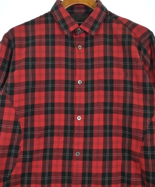 UNDERCOVERISM（アンダーカバイズム）カジュアルシャツ 赤 サイズ:2(M位) メンズ/2200640650148