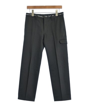 UNDERCOVER ストライプ チノパン サイズ2 UNDERCOVERISM（アンダーカバイズム）チノパン 黒 サイズ:2(M位