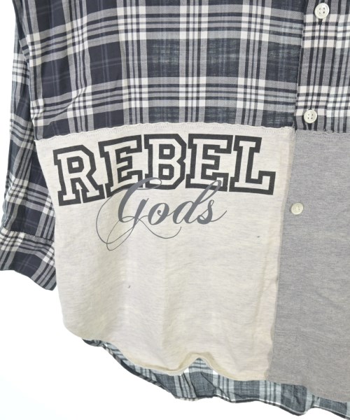 UNDERCOVERISM（アンダーカバイズム）カジュアルシャツ 黒 サイズ:2(M位) メンズ/2200642053039