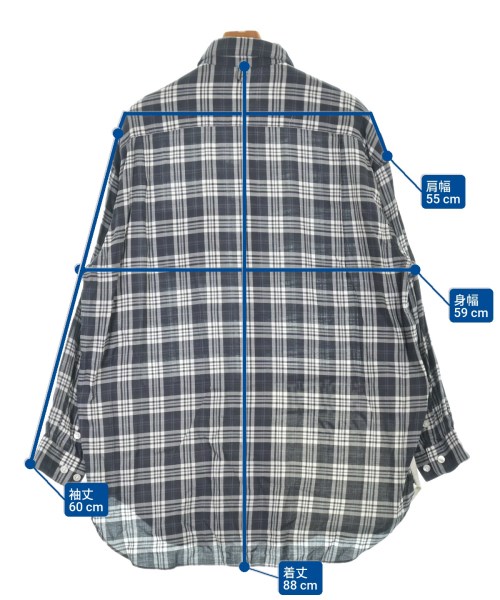 UNDERCOVERISM（アンダーカバイズム）カジュアルシャツ 黒 サイズ:2(M位) メンズ/2200642053039