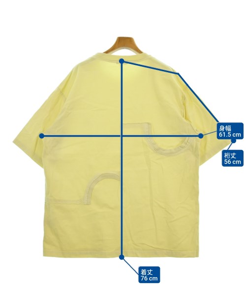 UNDERCOVERISM（アンダーカバイズム）Tシャツ・カットソー 黄 サイズ:5(XXL位) メンズ/2200629837256
