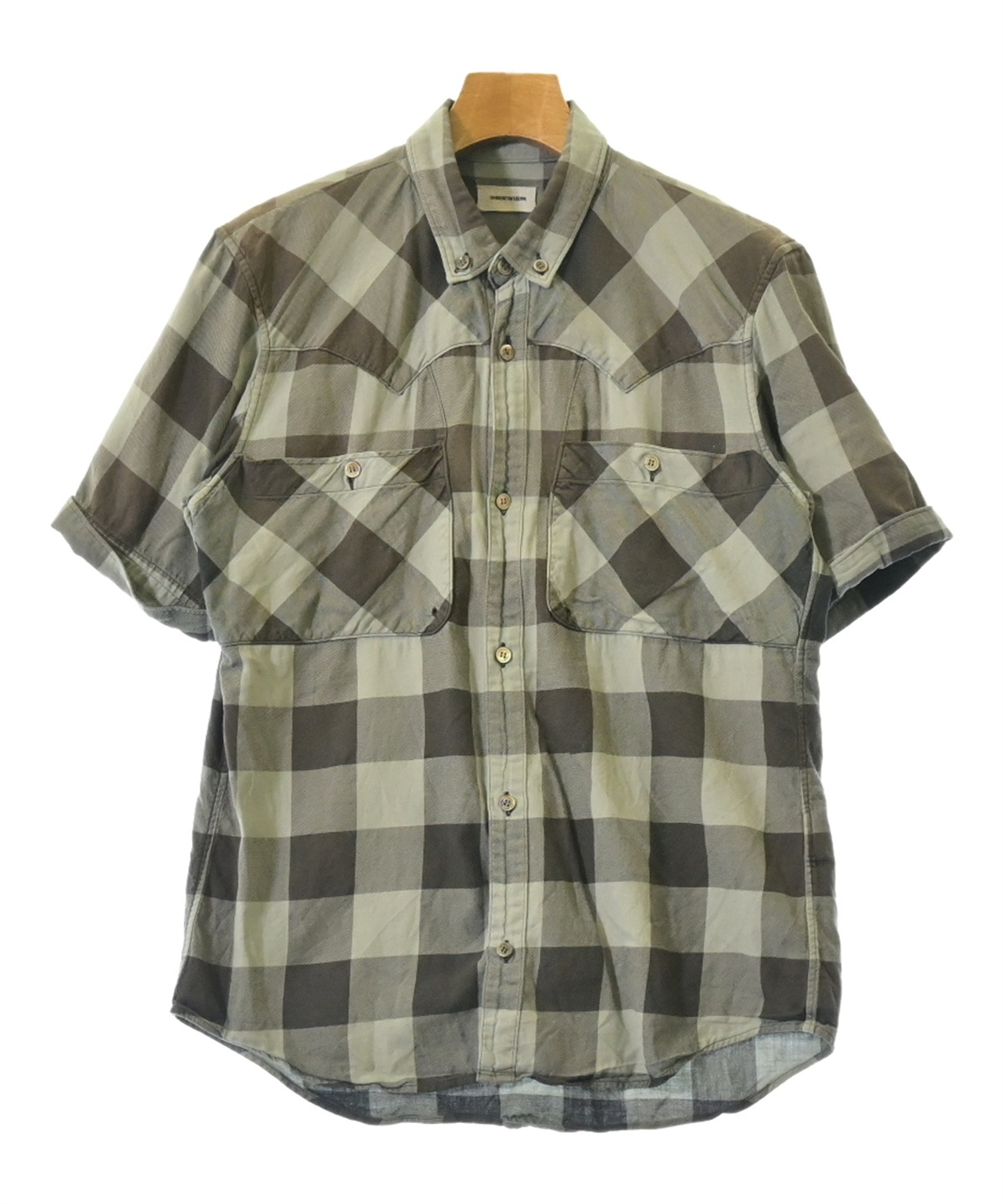 UNDERCOVERISM 21AW ロングシャツ レッド 3 UNDERCOVERISM（アンダーカバイズム）カジュアルシャツ グレー