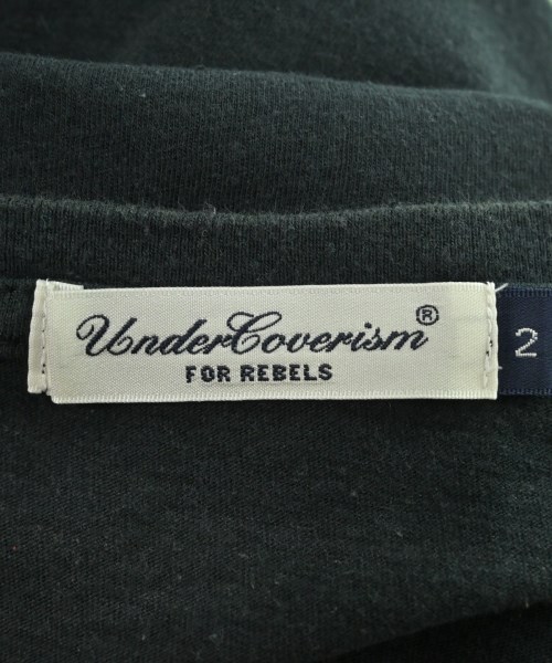 UNDERCOVERISM（アンダーカバイズム）Tシャツ・カットソー 黒 サイズ:2(M位) メンズ/2200548575208