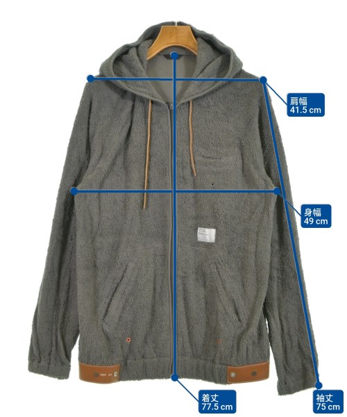 UNDERCOVERISM（アンダーカバイズム）パーカー グレー サイズ:4(XL位) メンズ/2200629122055