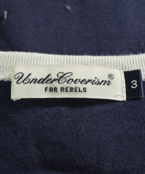 UNDERCOVERISM（アンダーカバイズム）Tシャツ・カットソー 紺 サイズ:3(L位) メンズ/2200629122116