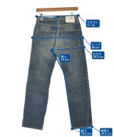 UNDERCOVERISM（アンダーカバイズム）デニムパンツ 青 サイズ:1(S位) メンズ/2200608768014