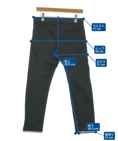 UNDERCOVERISM（アンダーカバイズム）チノパン 黒 サイズ:3(L位) メンズ/2200665519017