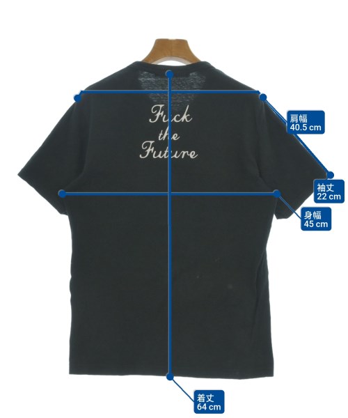 UNDERCOVERISM（アンダーカバイズム）Tシャツ・カットソー 黒 サイズ:1(S位) メンズ/2200672162411