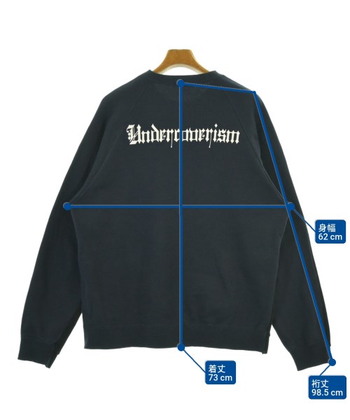 UNDERCOVERISM（アンダーカバイズム）スウェット 黒 サイズ:2(M位) メンズ/2200678560075