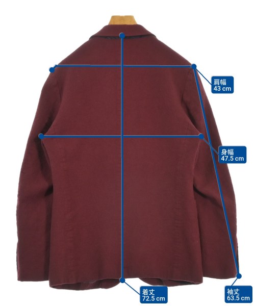 UNDERCOVERISM（アンダーカバイズム）ジャケット 赤 サイズ:2(M位) メンズ/2200679587019