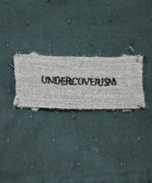 UNDERCOVERISM（アンダーカバイズム）カジュアルシャツ 緑 サイズ:3(L位) メンズ/2200693990246