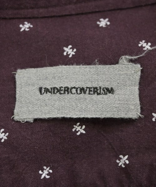 UNDERCOVERISM（アンダーカバイズム）カジュアルシャツ 赤 サイズ:3(L位) メンズ/2200693990260