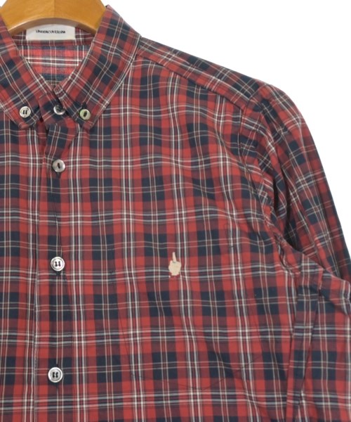 UNDERCOVERISM（アンダーカバイズム）カジュアルシャツ 赤 サイズ:2(M位) メンズ/2200646482101