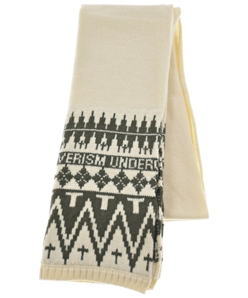 UNDERCOVERISM(アンダーカバイズム)マフラー 白 サイズ:-/2200659050014