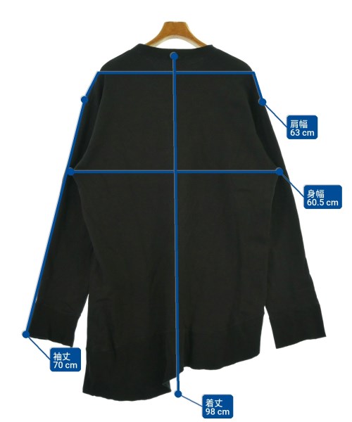 UNDERCOVERISM（アンダーカバイズム）スウェット 黒 サイズ:4(XS位) メンズ/2200659609205