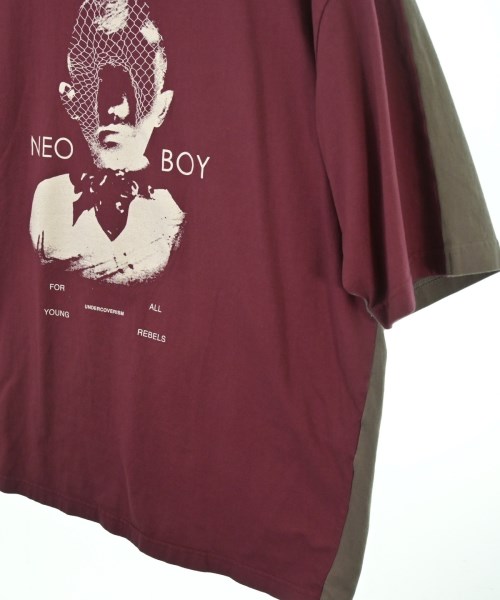 UNDERCOVERISM（アンダーカバイズム）Tシャツ・カットソー 赤 サイズ:4(XL位) メンズ/2200645761023