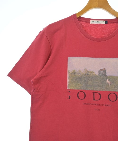 UNDERCOVERISM（アンダーカバイズム）Tシャツ・カットソー 赤 サイズ:4(XL位) メンズ/2200636189645