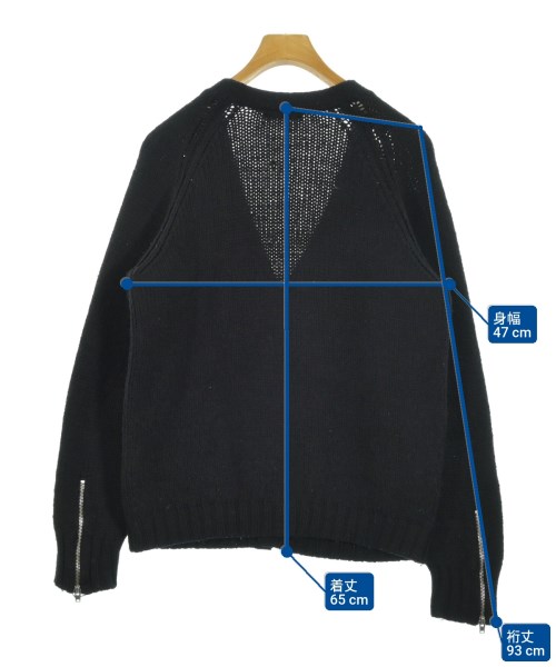 UNDERCOVERISM（アンダーカバイズム）カーディガン 黒 サイズ:2(M位) メンズ/2200640359102