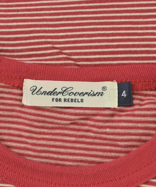 UNDERCOVERISM（アンダーカバイズム）Tシャツ・カットソー 赤 サイズ:4(XL位) メンズ/2200702147319