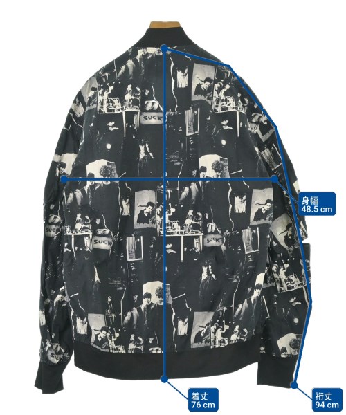 UNDERCOVERISM（アンダーカバイズム）ブルゾン 黒 サイズ:3(L位) メンズ/2200664623012