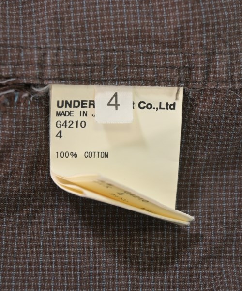 UNDERCOVERISM（アンダーカバイズム）ミリタリーブルゾン 茶 サイズ:4(XL位) メンズ/2200672378065