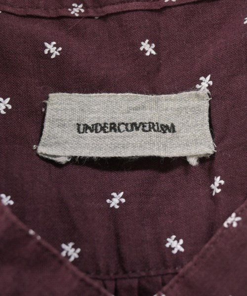 UNDERCOVERISM（アンダーカバイズム）カジュアルシャツ 茶 サイズ:3(L位) メンズ/2200732999100