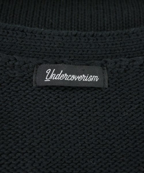 UNDERCOVERISM（アンダーカバイズム）カーディガン 黒 サイズ:3(L位) メンズ/2200679221210