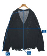 UNDERCOVERISM（アンダーカバイズム）カーディガン 黒 サイズ:3(L位) メンズ/2200679221210