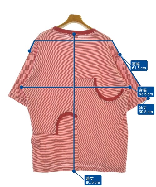 UNDERCOVERISM（アンダーカバイズム）Tシャツ・カットソー 赤 サイズ:4(XL位) メンズ/2200691081823
