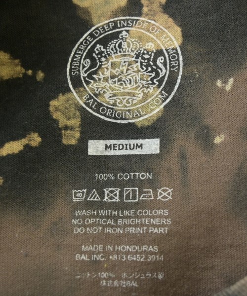 bal（バル）Tシャツ・カットソー 茶 サイズ:M メンズ/2200697767073