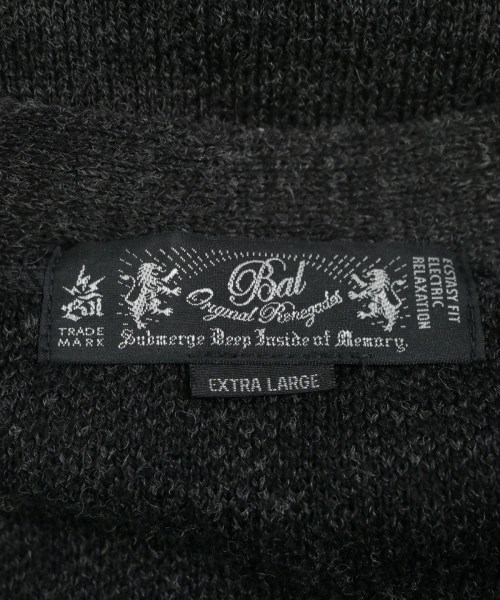 bal（バル）カーディガン グレー サイズ:XL メンズ/2200652751093