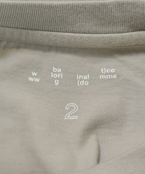bal（バル）Tシャツ・カットソー グレー サイズ:2(M位) メンズ/2200708137017