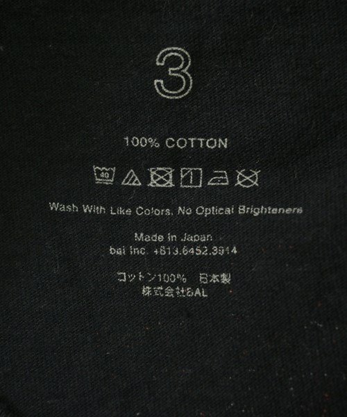 bal（バル）Tシャツ・カットソー 黒 サイズ:3(L位) メンズ/2200708368039