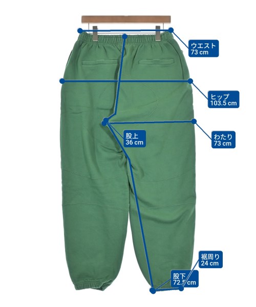 bal（バル）スウェットパンツ 緑 サイズ:2(M位) メンズ/2200664749026