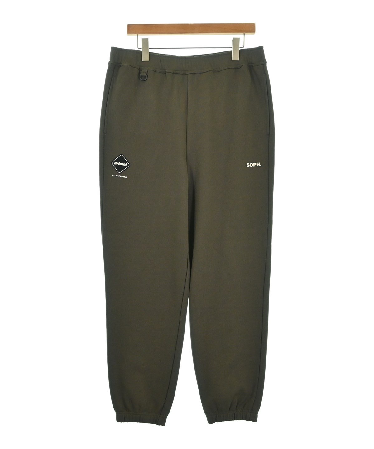 fcrb パンツ F.C.R.B（エフシーアールビー）スウェットパンツ カーキ サイズ:L