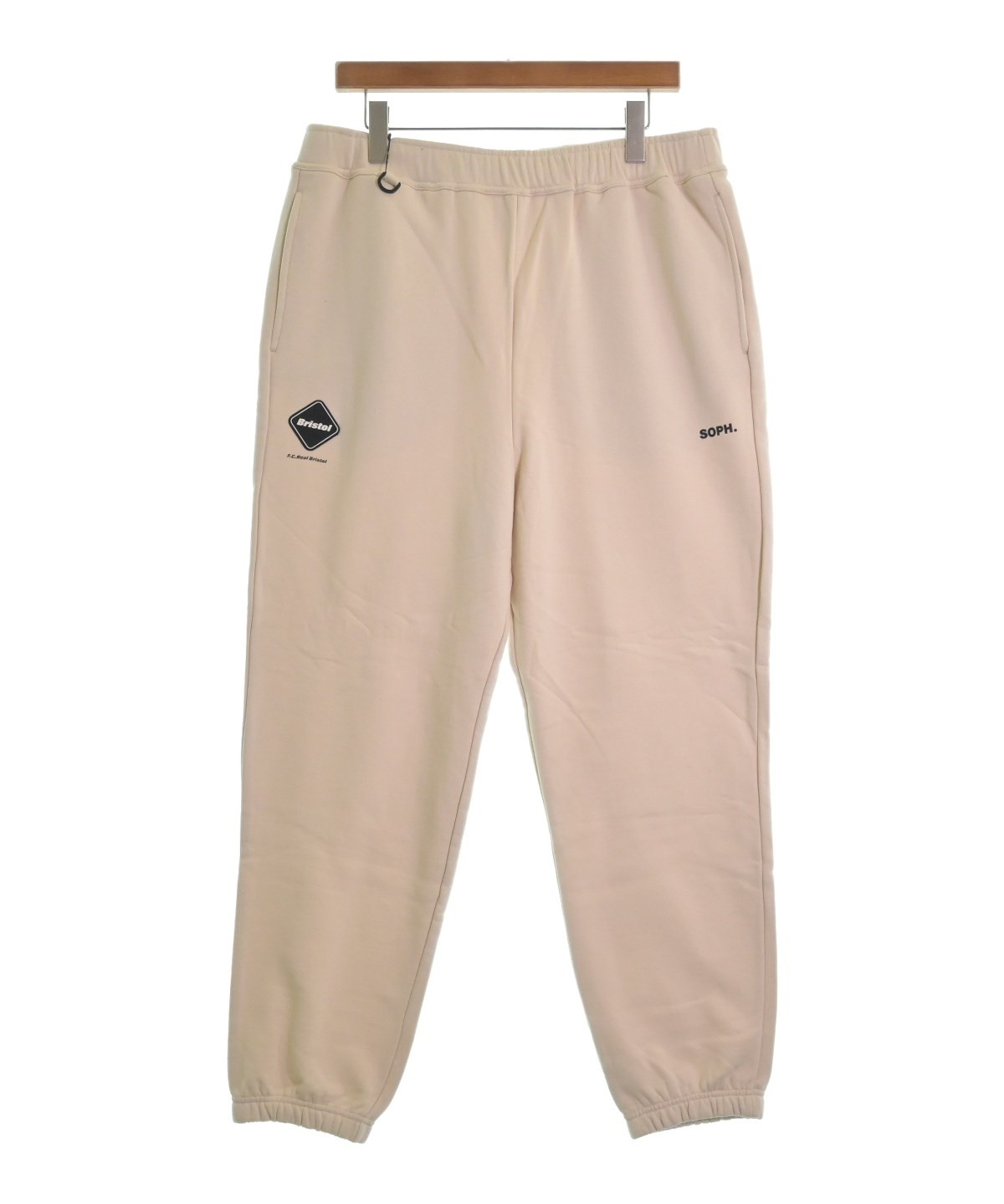 ブリストル　FCRB ベージュ　スウェットパンツ F.C.R.B（エフシーアールビー）スウェットパンツ ベージュ サイズ:XL