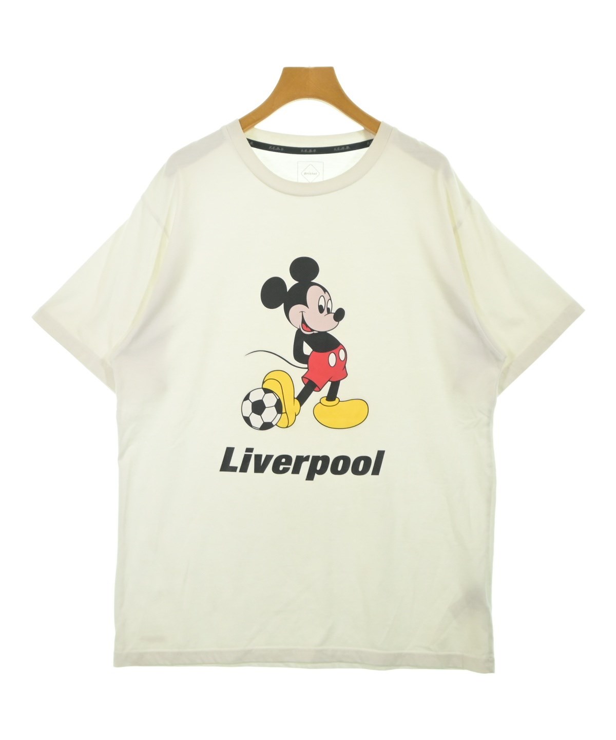 F.C.R.B（エフシーアールビー）Tシャツ・カットソー 白 サイズ:L