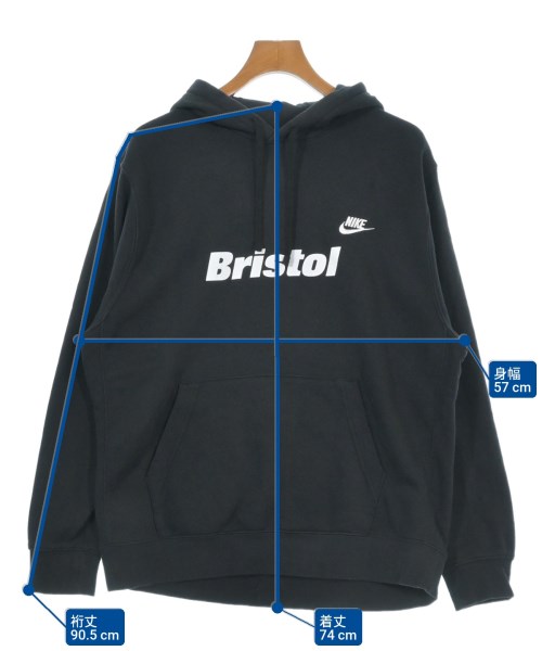 F.C.R.B（エフシーアールビー）パーカー 黒 サイズ:XXL メンズ/2200634238062