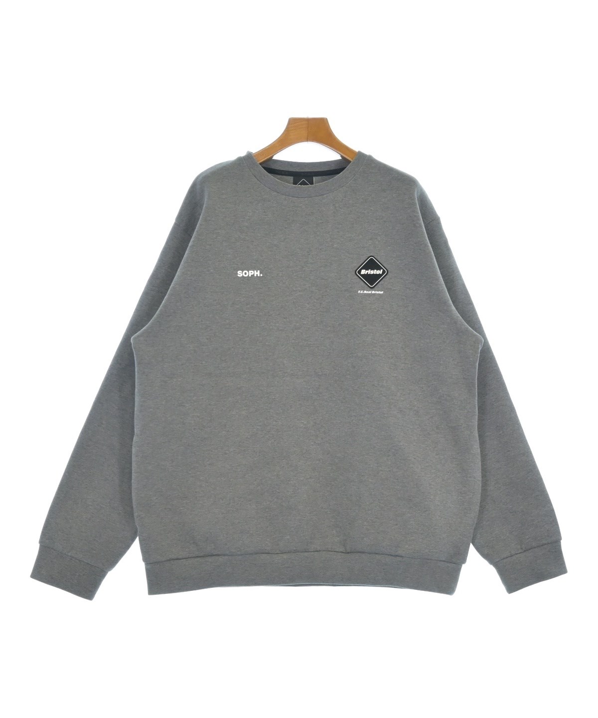 FCRB 半袖スウェット グレー F.C.R.B（エフシーアールビー）スウェット グレー サイズ:XXL メンズ